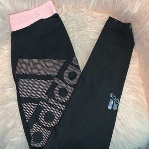 Pink Adidas Leggings